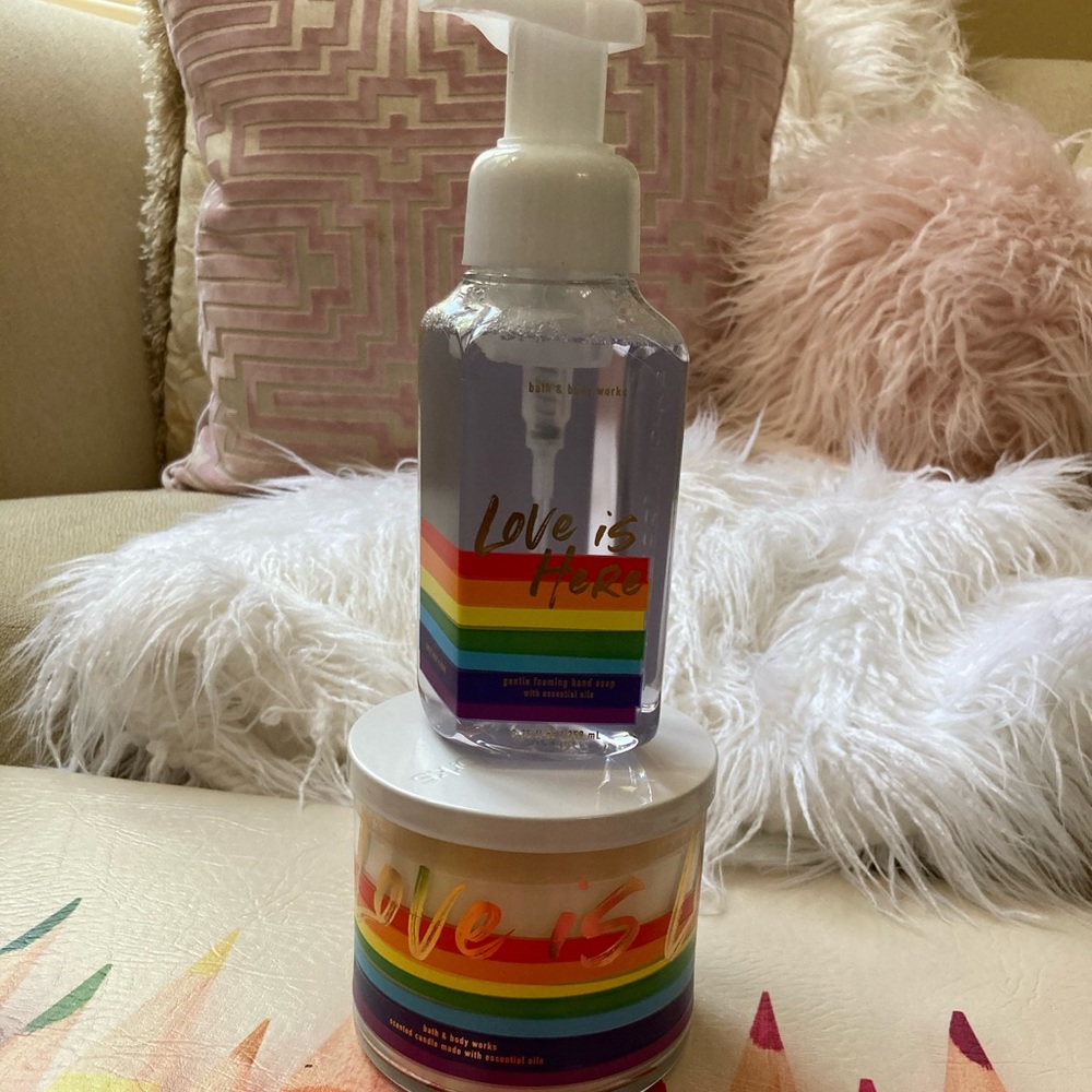 Bath and Body Works Pride giftset